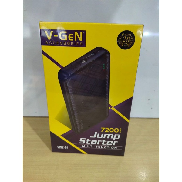 POWERBANK V-GEN JUMP STARTER 7200 MAH