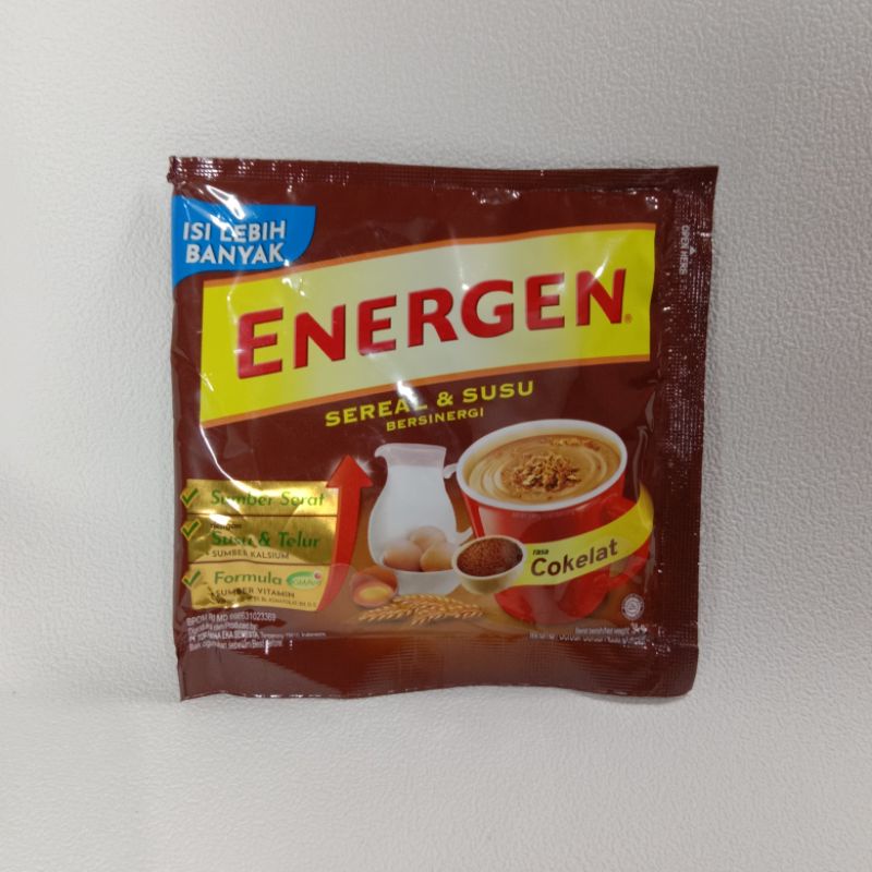 

NG Energen coklat renteng isi 10 sachet x 34gr