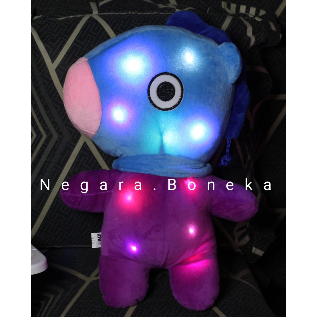 Boneka Led Bisa Nyala Boneka Karakter Lucu Imut bahan Plush