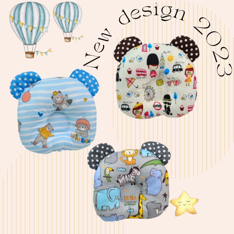 bantal bayi antipeyang twill micro