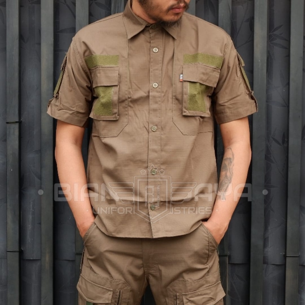 Terbaru Kemeja Tactical 5.11 pendek Baju Kemeja Taktikal Lapangan Ripstop