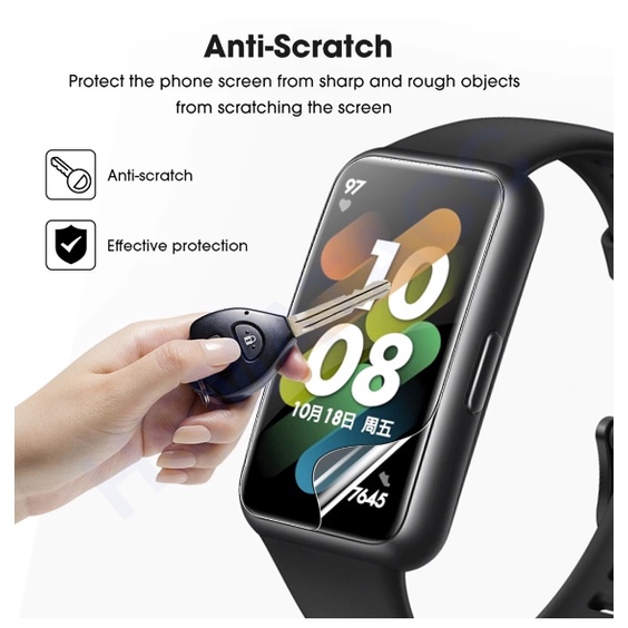 Anti Gores Screen Protector Protective Film Hydrogel 2D/3D for HUAWEl Band 6/Honor 6/Band 7