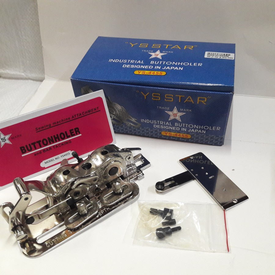 ALAT LUBANG KANCING YS STAR YS-4455 DESIGNED IN JAPAN