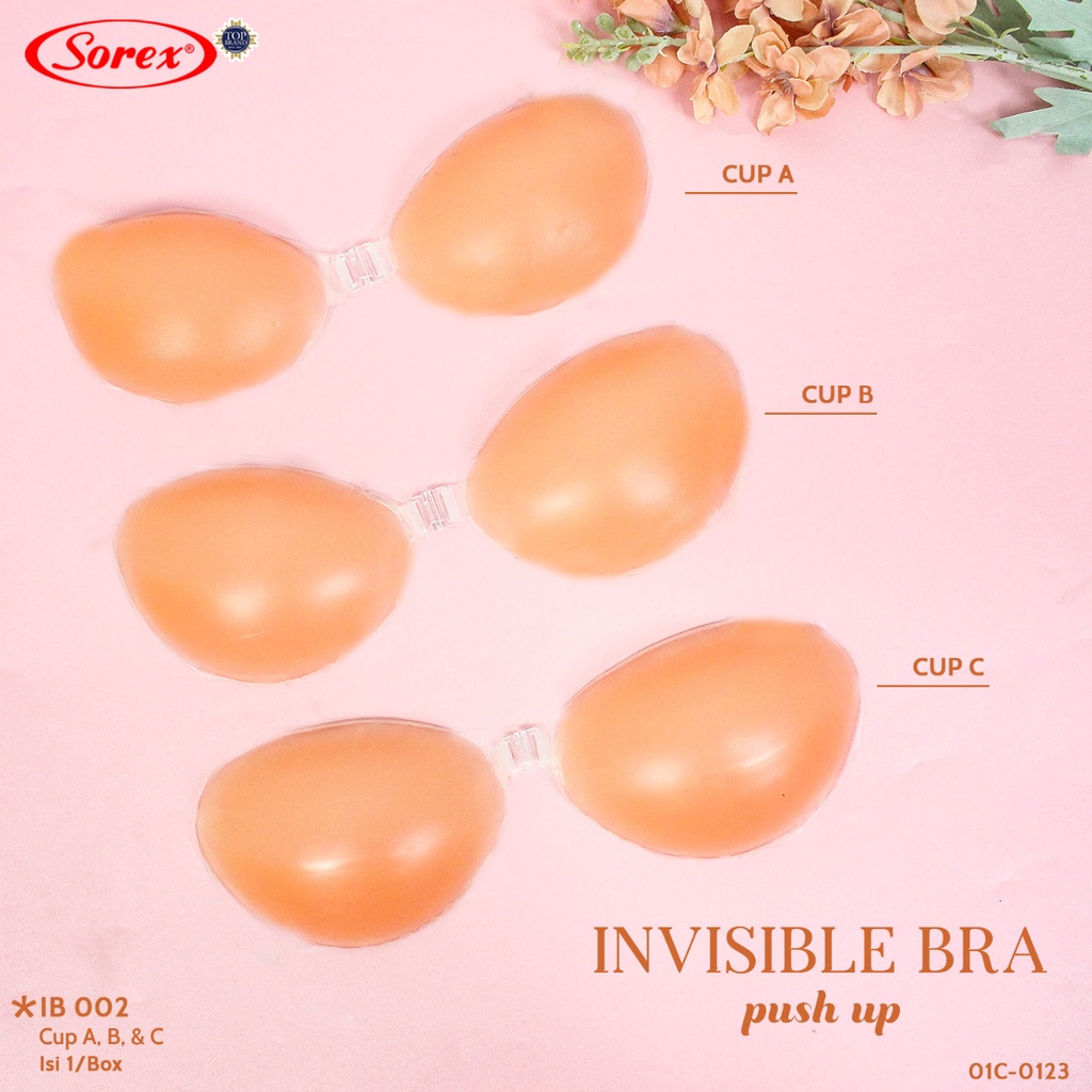 BH Bra silikon 002 (push up) Sorex freebra