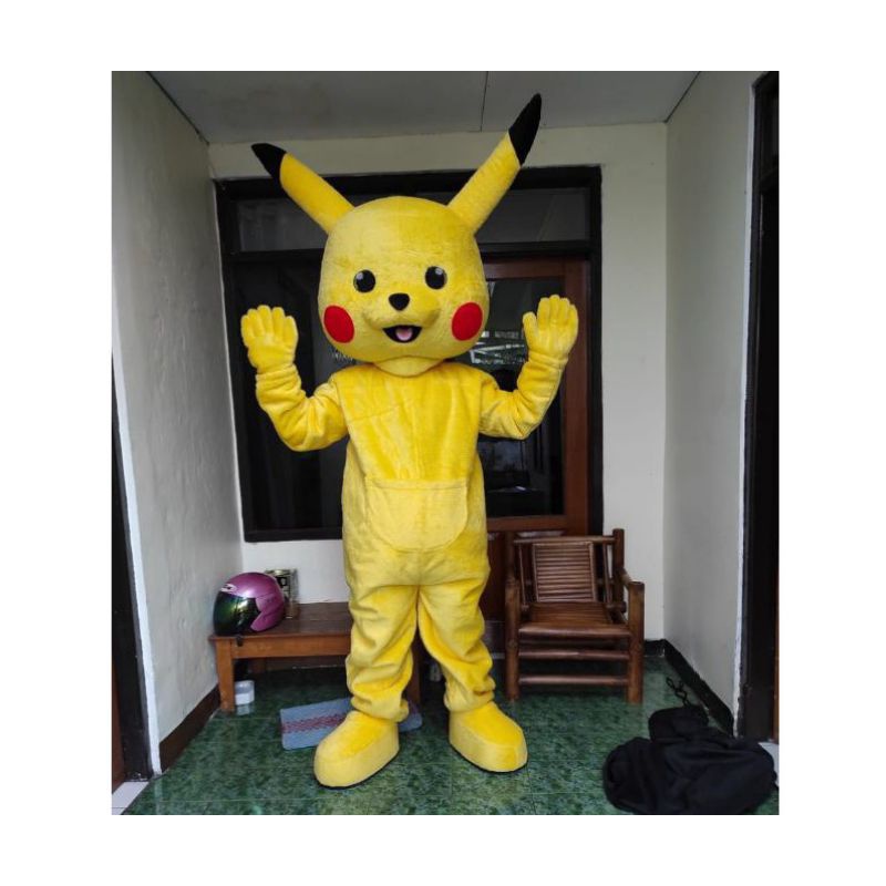 Kostum badut Pikachu