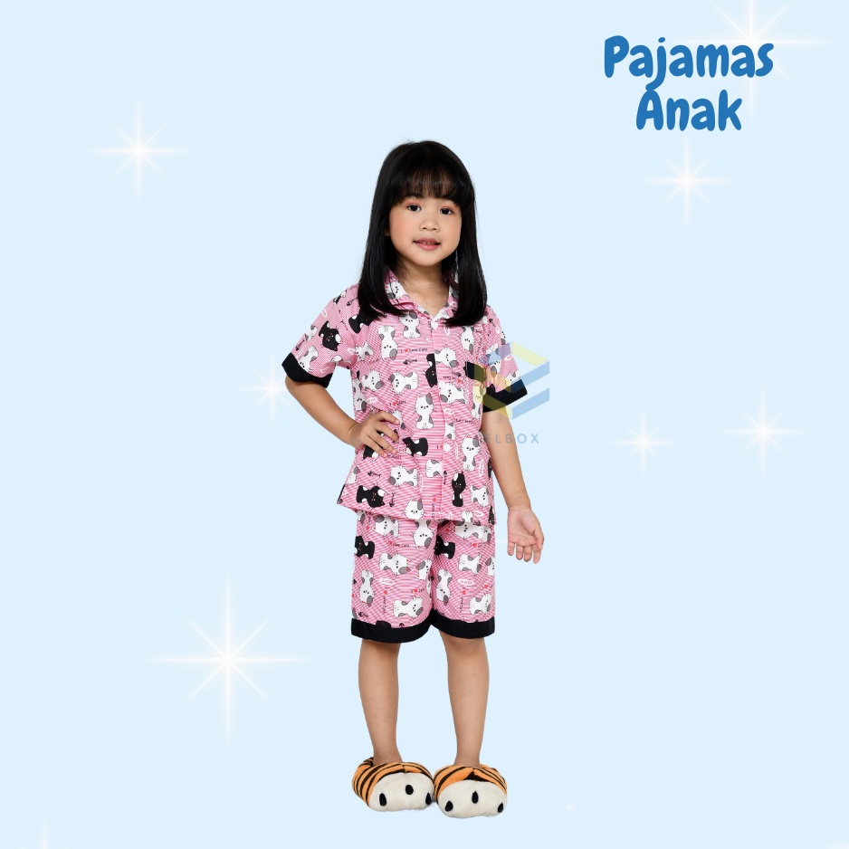 ELBOX Pajamas Pendek Anak 1-6 Tahun