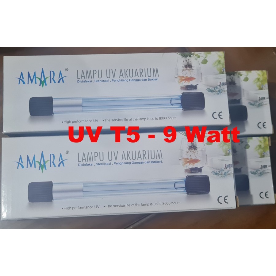 Promo Lampu UV Aquarium Murah Amara UV T5 9 Watt Amara UV 9 Watt