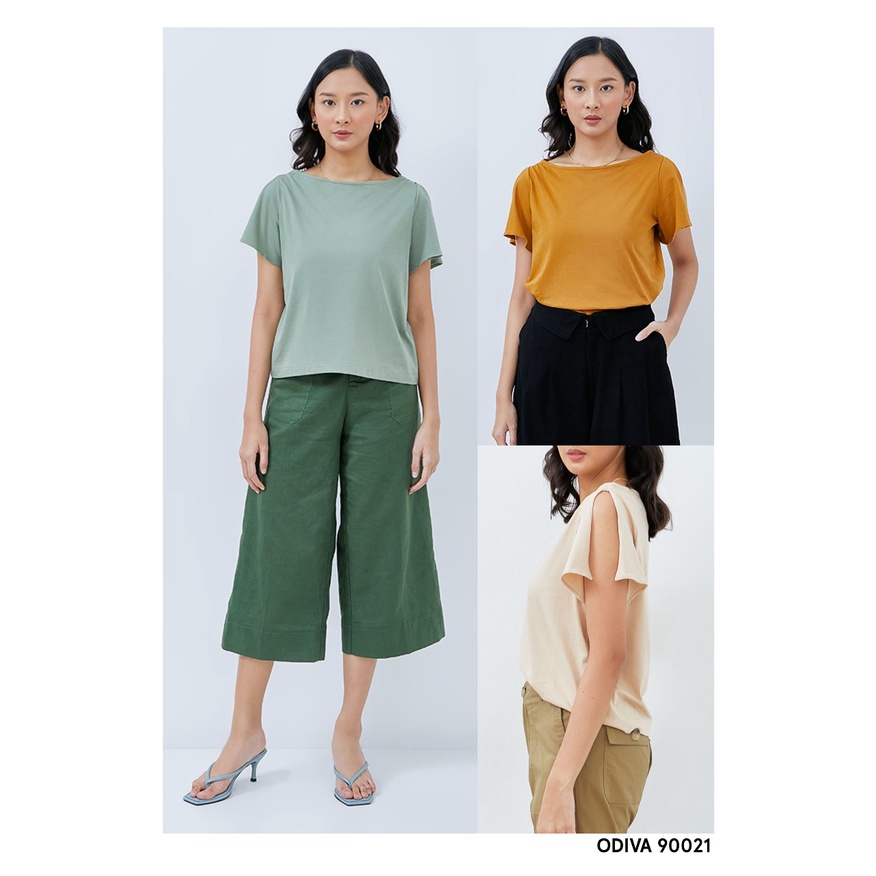 ODIVA Blouse Kaos Wanita 90021