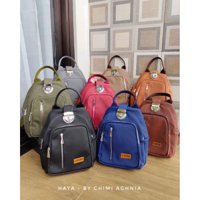 RANSEL HAYA BY CHIMI AGHNIA /RANSEL HAYA AGHNIA /TAS RANSEL HAYA AGHNIA /HAYA AGHNIA