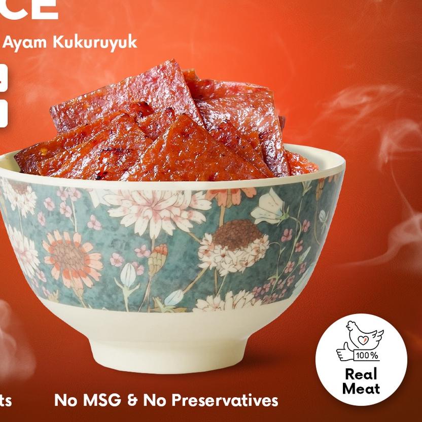 

Promo | BMH|[PREMIUM] Dendeng Ayam Kukuruyuk Makanan Siap Saji - 500 Gram