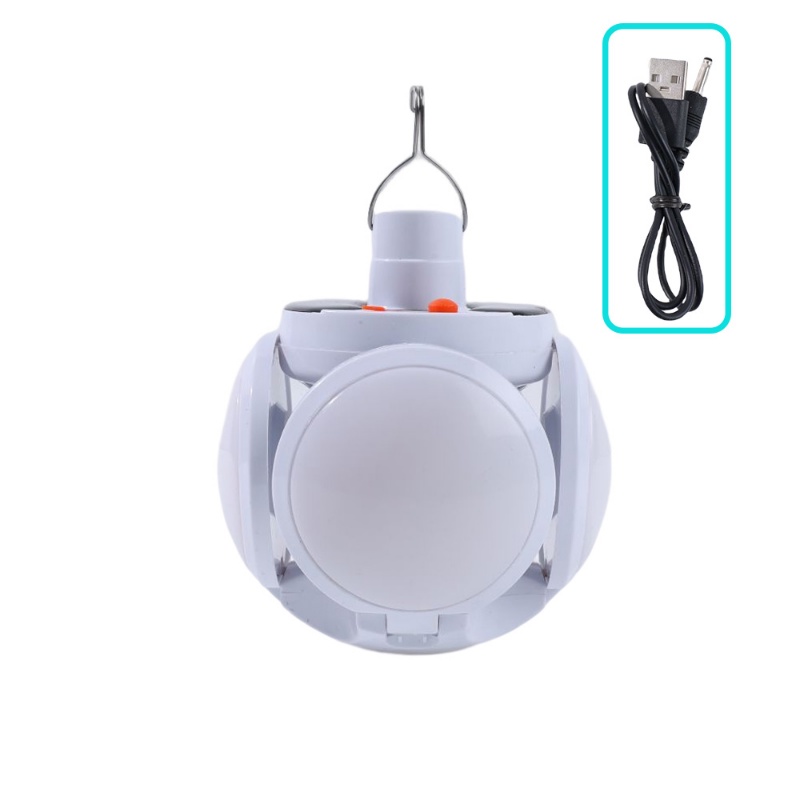 Surya USB Rechargeable Camping Light Bulb/Lampu Gantung Tenda LED Dapat Dibentuk Portabel Aksesoris Hiking Outdoor