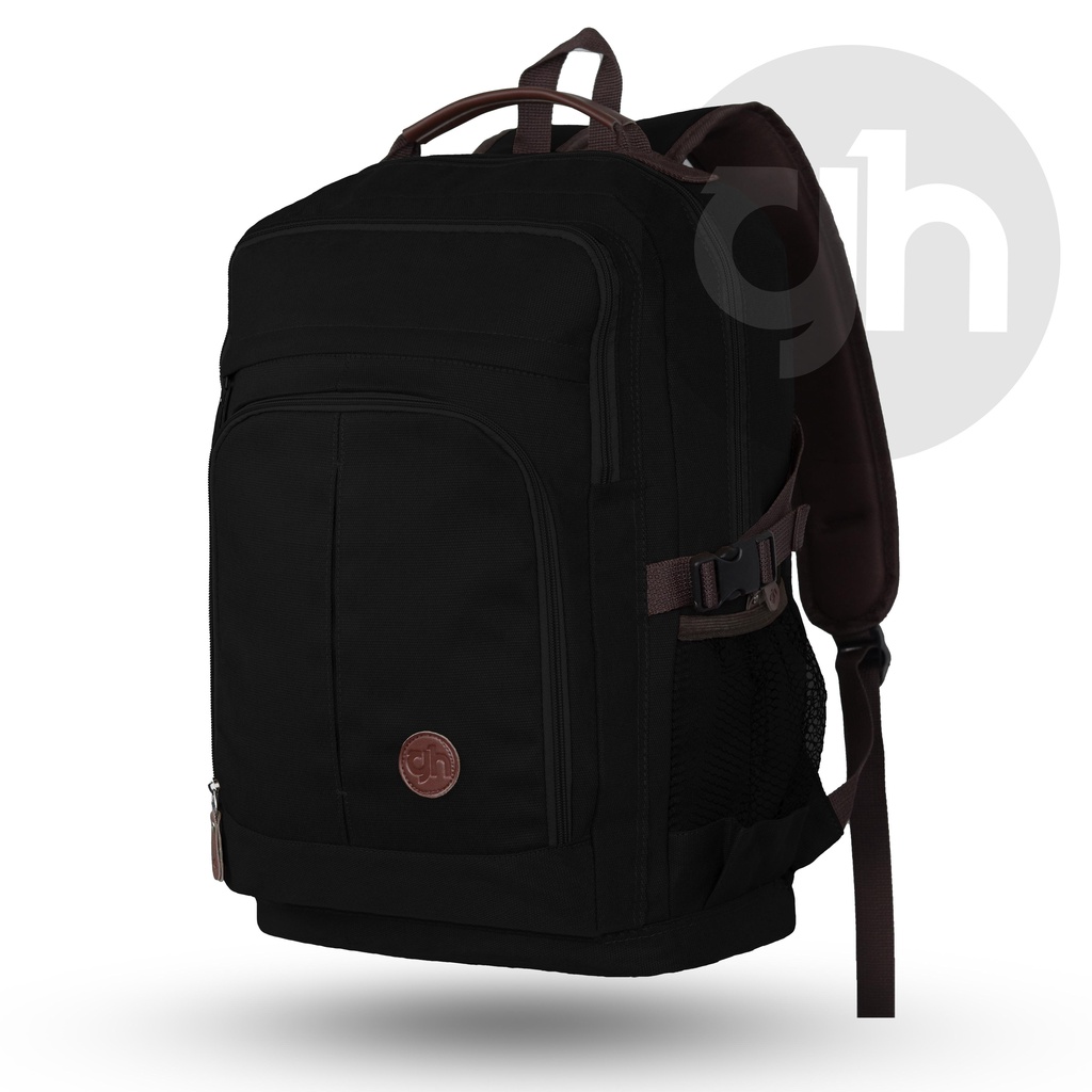 GHbag New Arrival - Tas Ransel Canvas HDN Backpack Up to 15,6 inch - Tas Pria Tas Wanita Daypack