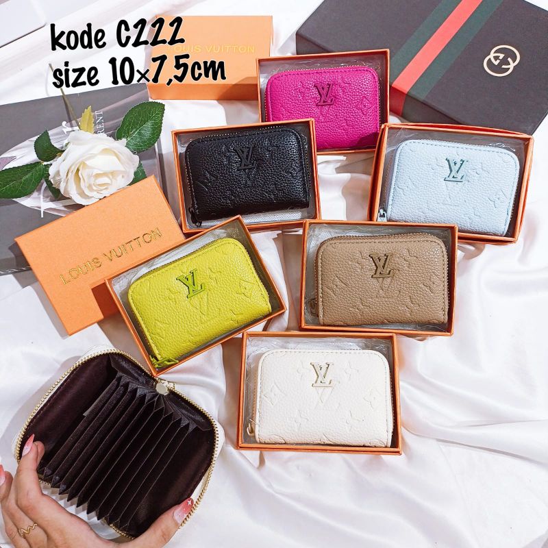 Dompet Kartu Wanita Import Premium UK 10x7.5