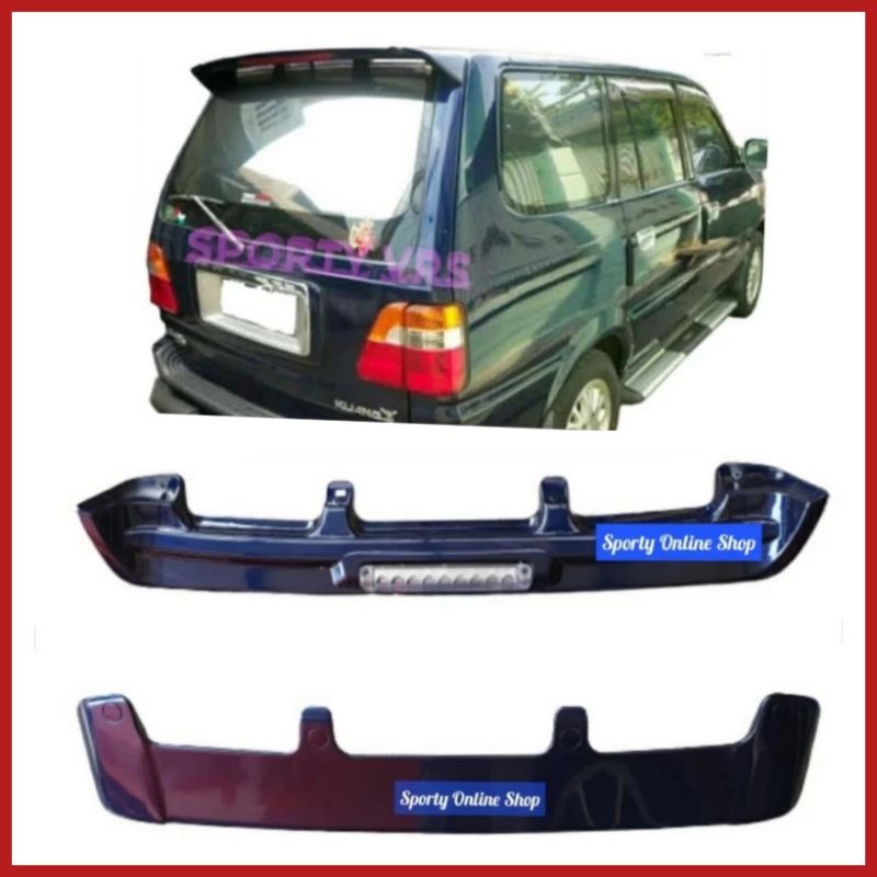 Spoiler Sayap Mobil Kijang 1997-2003 + Lampu Rem