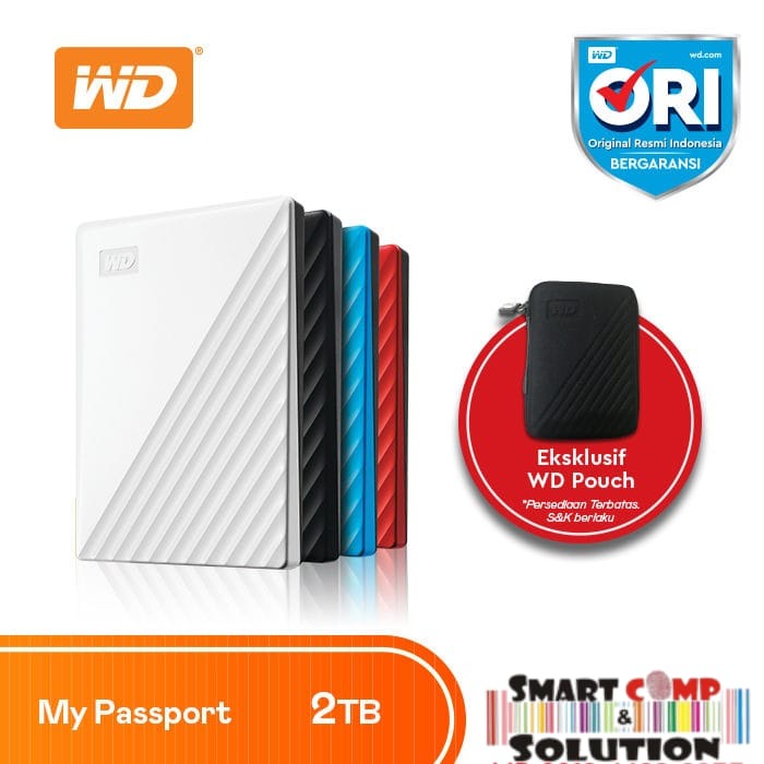 Harddisk (HDD) External WD My Passport 4TB 2,5&quot;