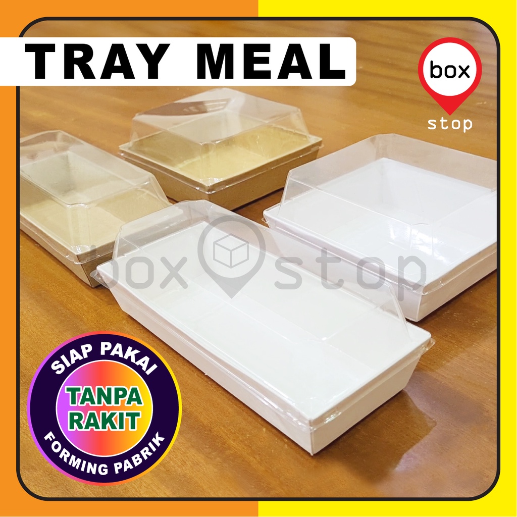 Tray Meal Box - Box Burger Hotdog - Paper Meal