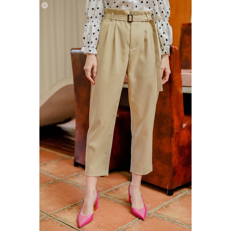 Yuma Pants - Ash Green, Black, Beige Benang jarum benangjarum XS S M L XL XXL buttonscarves nada ser