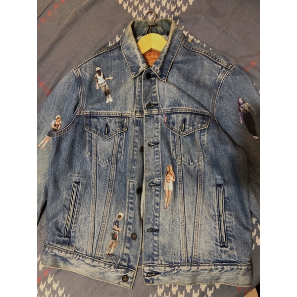 trucker jeans jacket levis x stranger things original langka second