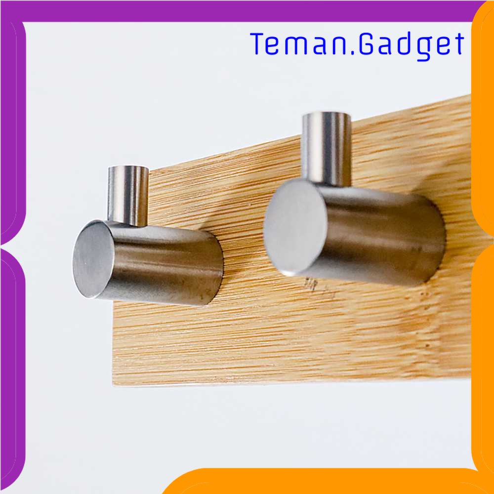 TG-RAK KHGDNOR Rak Gantungan Hook Wall Hanger Organizer Adhesive 3 Hook - S013