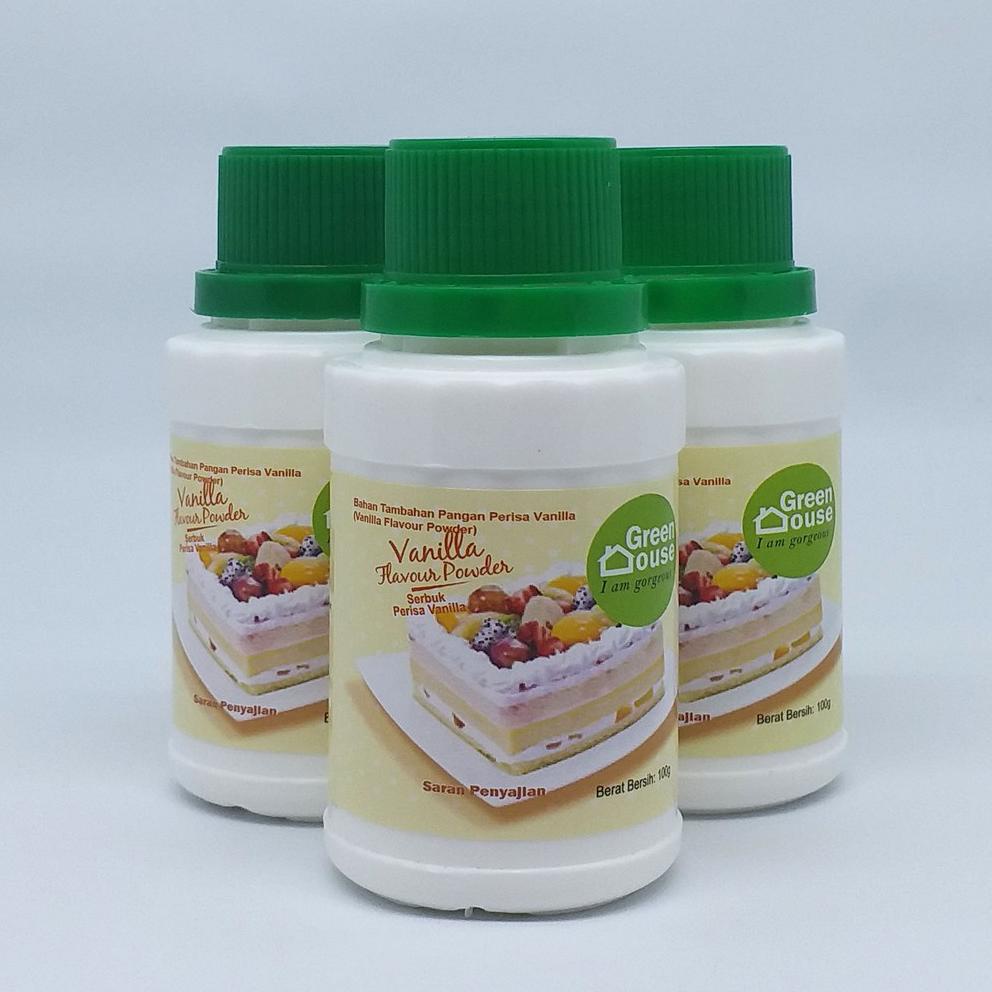 

[KODE PRODUK HLKPV6144] Vanilla Flavour Powder 100gr - Green House