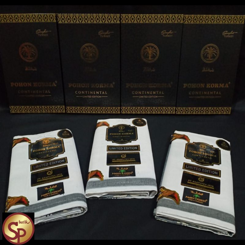 SARUNG POHON KORMA CONTINENTAL SONGKET TURKEY PUTIH