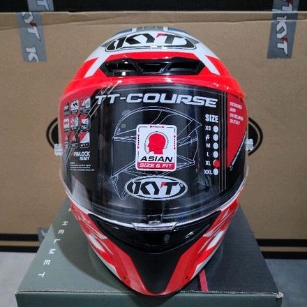 KYT TT COURSE FUSELAGE RED