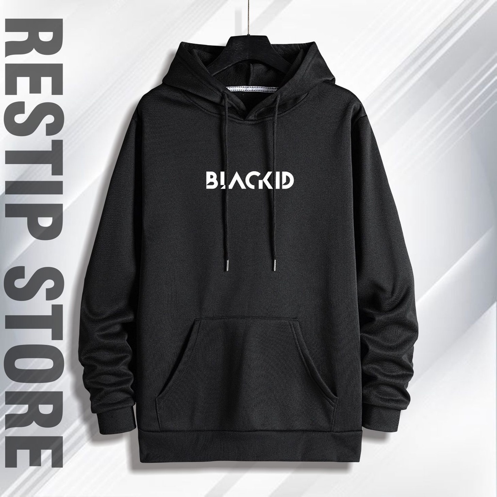 BLACKID SWEATER HOODIE DISTRO PRIA JUMPER OBLONG COWOK