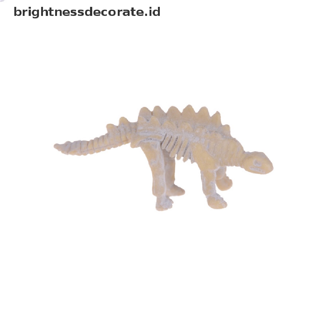 [Birth] Dinosaurus Excavation Kit Archaeoy Gali Kerangka Fosil Menyenangkan Hadiah Mainan Anak [ID]