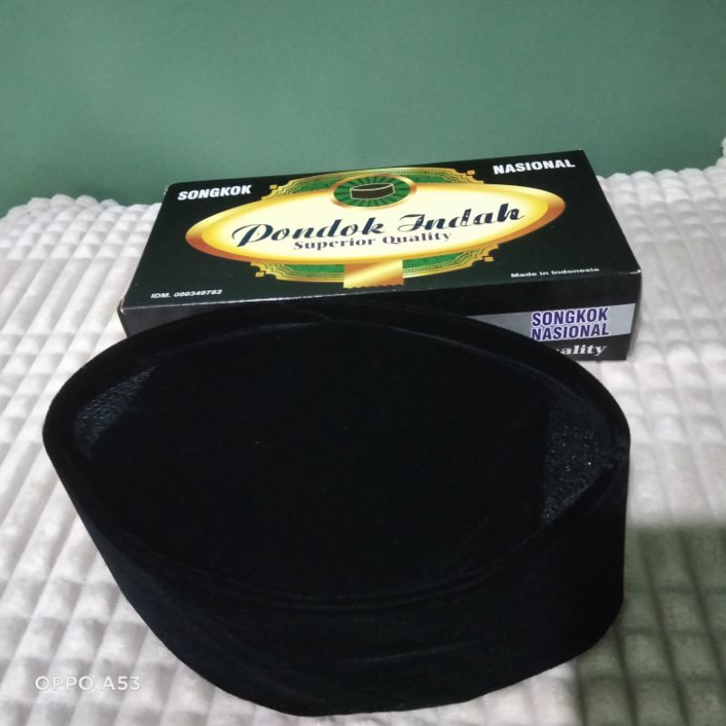 Peci/ Songkok/ Kopiah Hitam polos Ac Pondok Indah