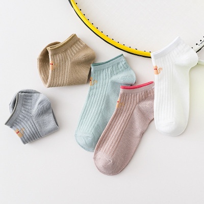 ⭐️𝐈𝐇𝐒 𝟓𝟕𝟗 𝐋𝐚𝐦𝐩𝐮𝐧𝐠⭐️Kaos Kaki Wanita Motif Kucing Korean Style Kaos Kaki Pendek Wanita Ankle Socks Import