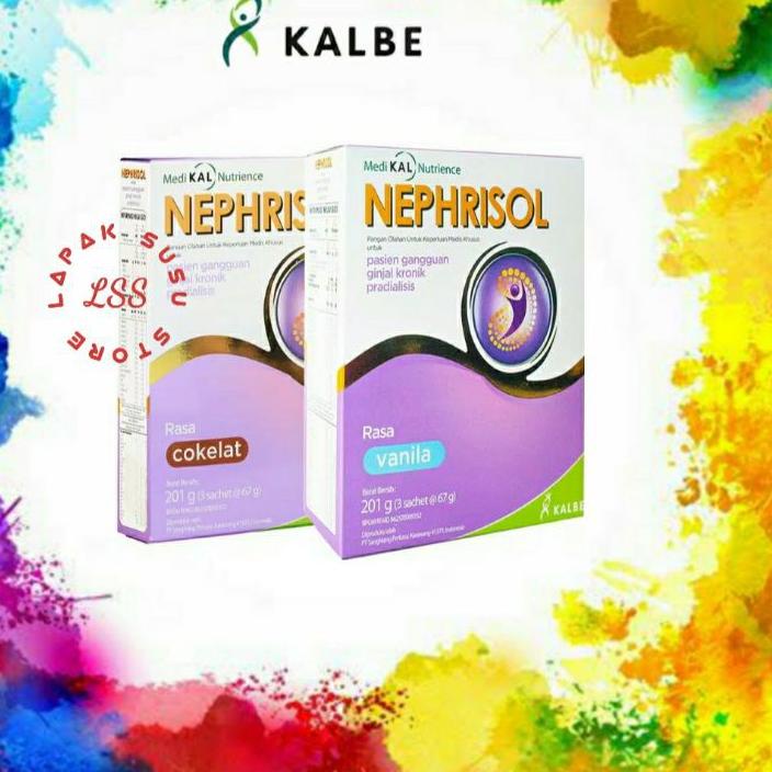 

✱ NEPHRISOL COKLAT / VANILA 201gr new formula ➩