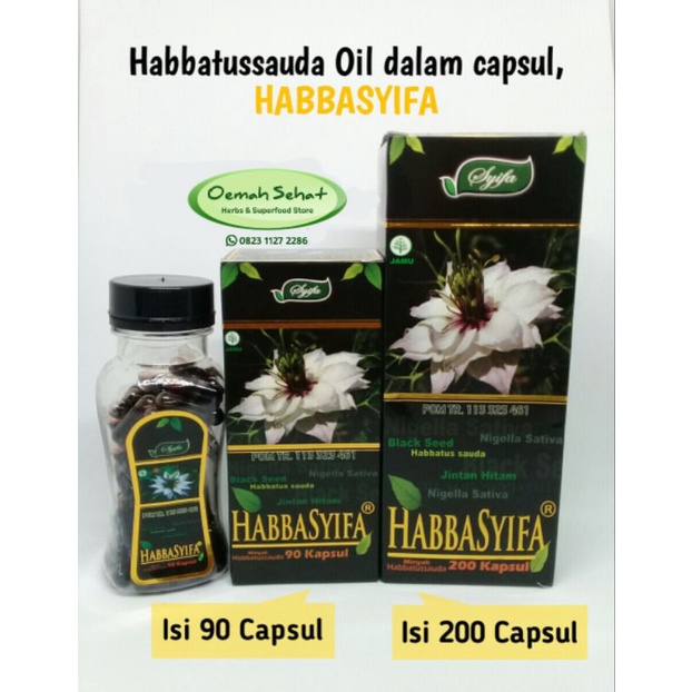 Habbatussauda Habbasyifa oil