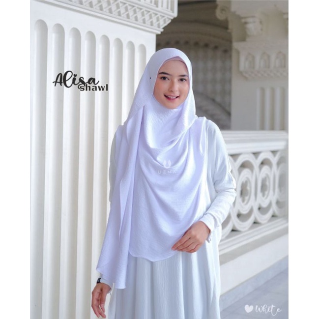 Alisa Shawl Uzma Hijab Free Tuspin / Pasmina Syar'i