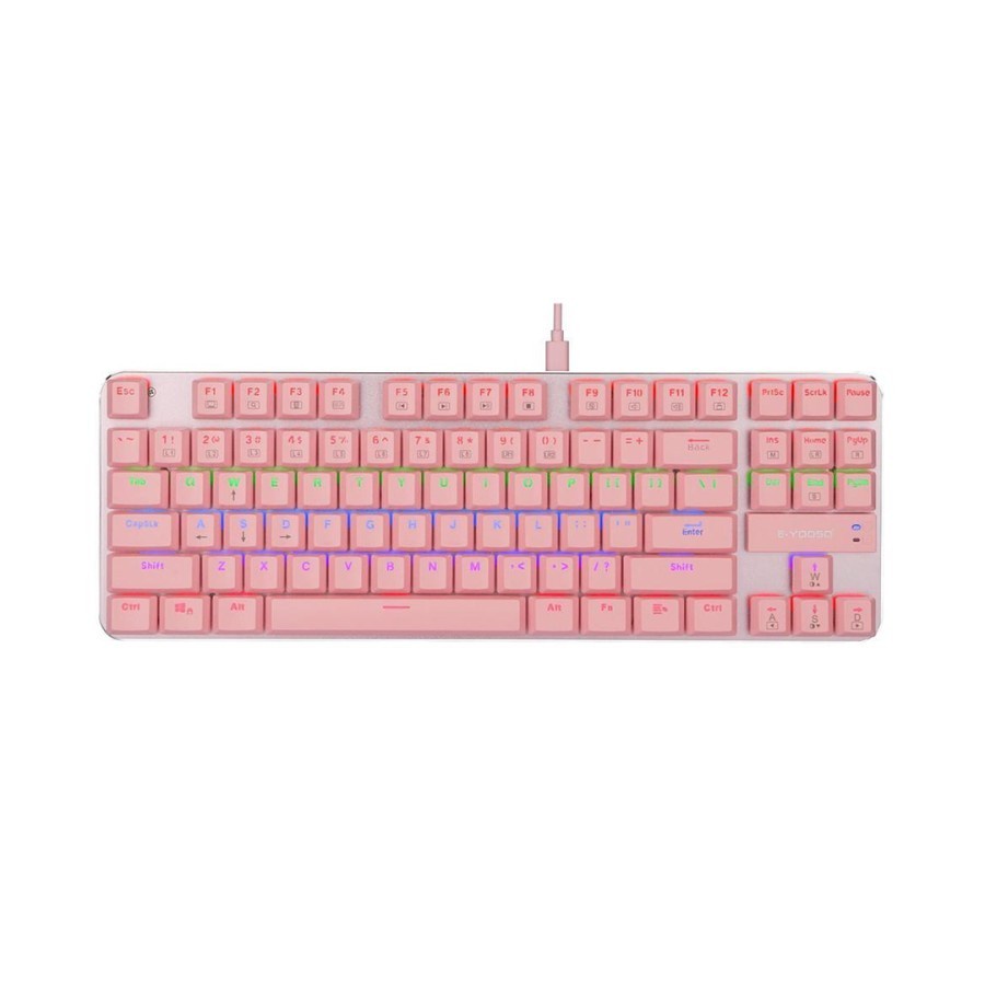 E-YOOSO Z66 87% TKL RGB Hotswap Mechanical Gaming Keyboard