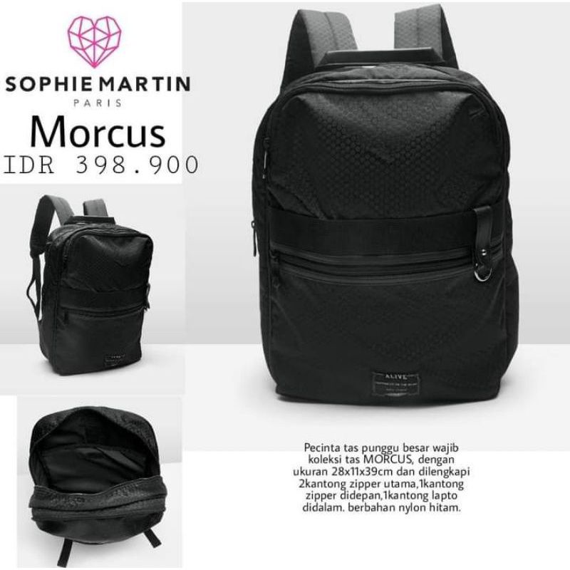 Tas Ransel Morcus alive sophie paris
