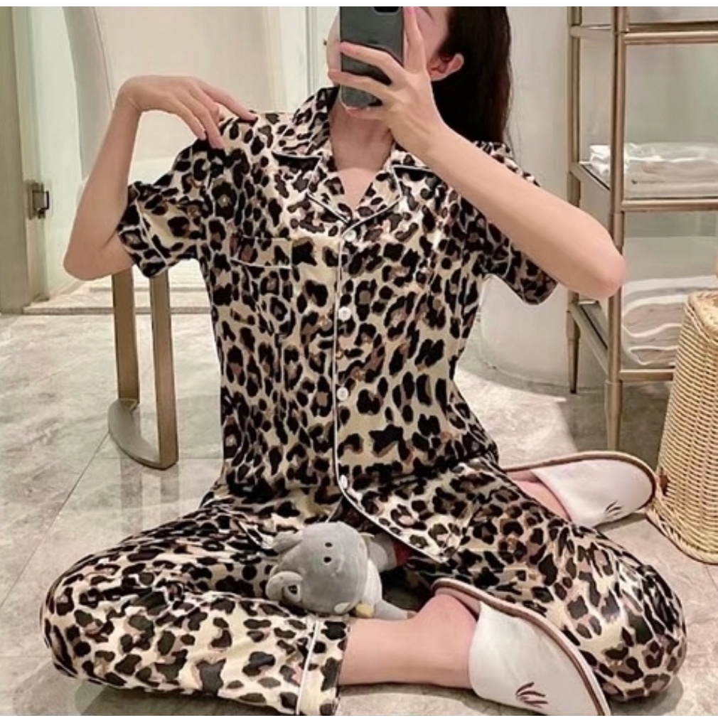 PIYAMA BAJU TIDUR SATIN PP CP IMPORT WANITA MURAH KEKINIAN