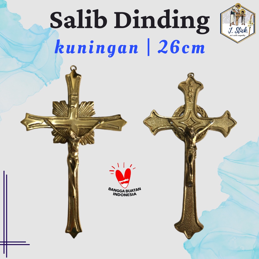 SALIB DINDING UKIR, bahan Kuningan