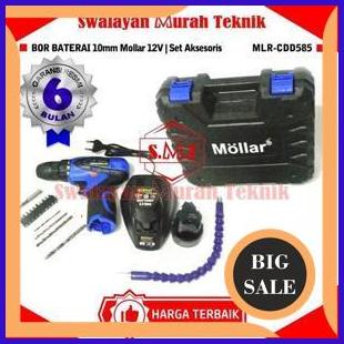 onderdil Cordless Drill - Bor baterai Charger - Screwdriver Mollar CDD35 12V 10mm 2ZJN23