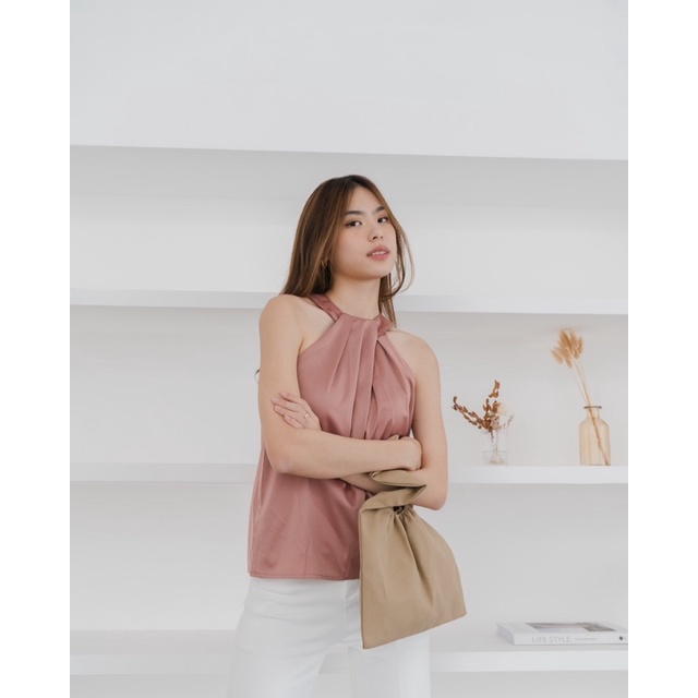 [ Keyclothingline ] Carol Top / Atasan Wanita