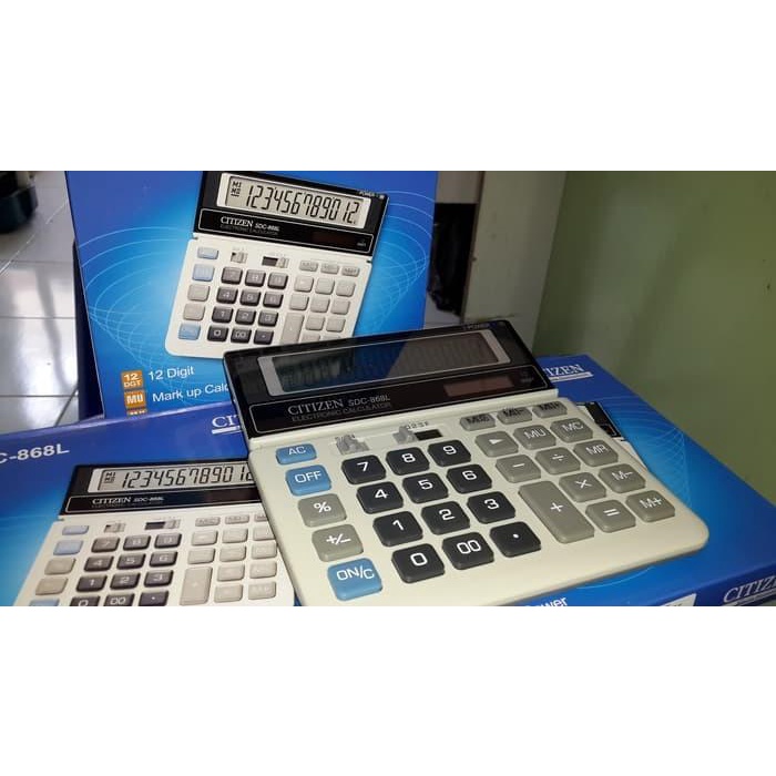

Kalkulator Citizen Sdc-868L Atk Murah