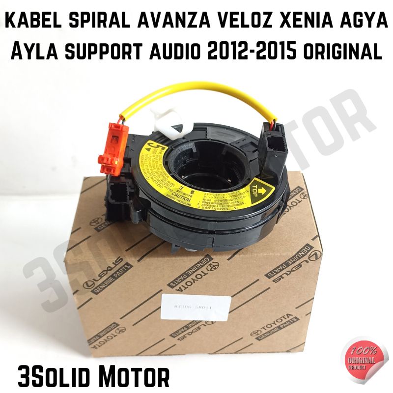 KABEL SPIRAL AVANZA VELOZ XENIA AGYA AYLA SUPPORT AUDIO 2012-2015 ORIGINAL