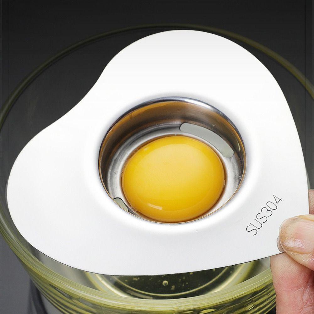 Solighter Egg Separator Saringan Tahan Lama Baking Egg Yolk Remove Divider