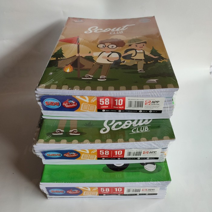 

Bts Buku Tulis Sidu 58 Lembar Isi 10 Buku
