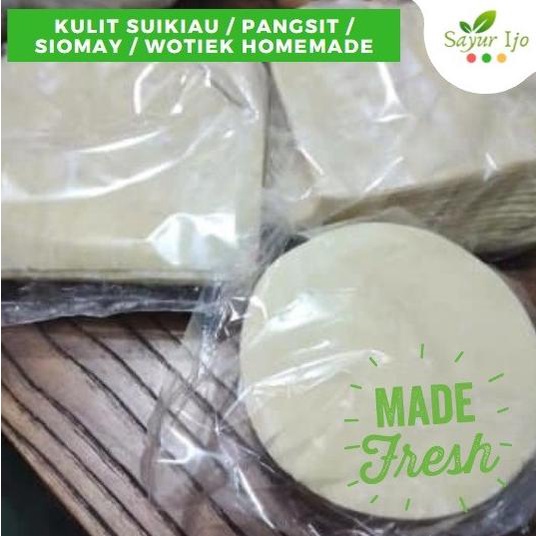 

Kulit Suikiau / PACK Fresh Homemade Pangsit / Siomay / Wotiek Kuotie