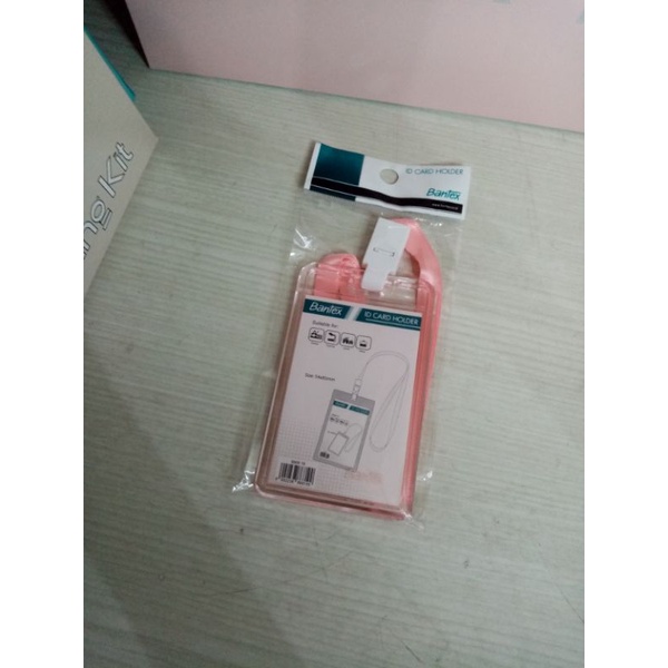 Bantex Photocard Holder || Mr. DIY Acrylic Cardholder PC Cahol ID Card Lanyard Potrait Clear/Idcard 