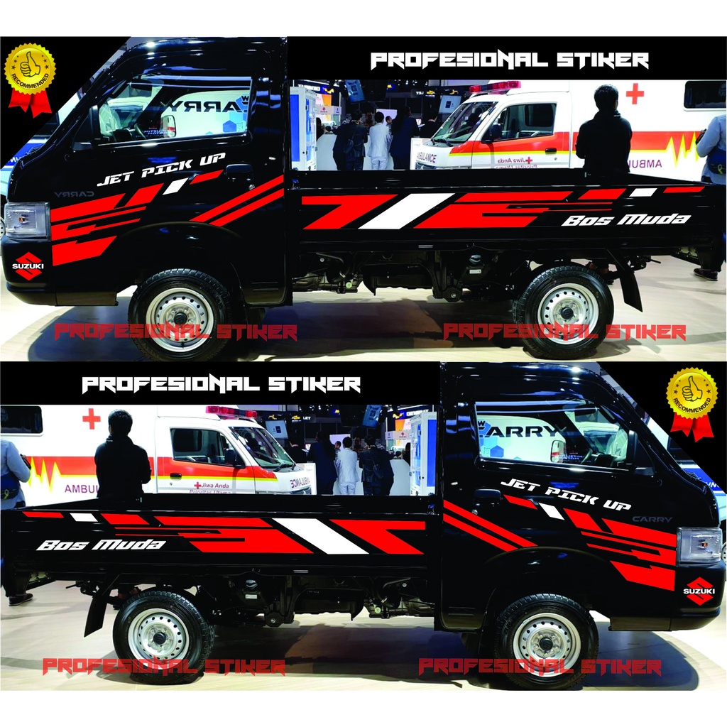 Cutting Stiker Mobil Pick Up New Carry Stiker New Carry Pick Up Stiker Body Mobil Pick Up