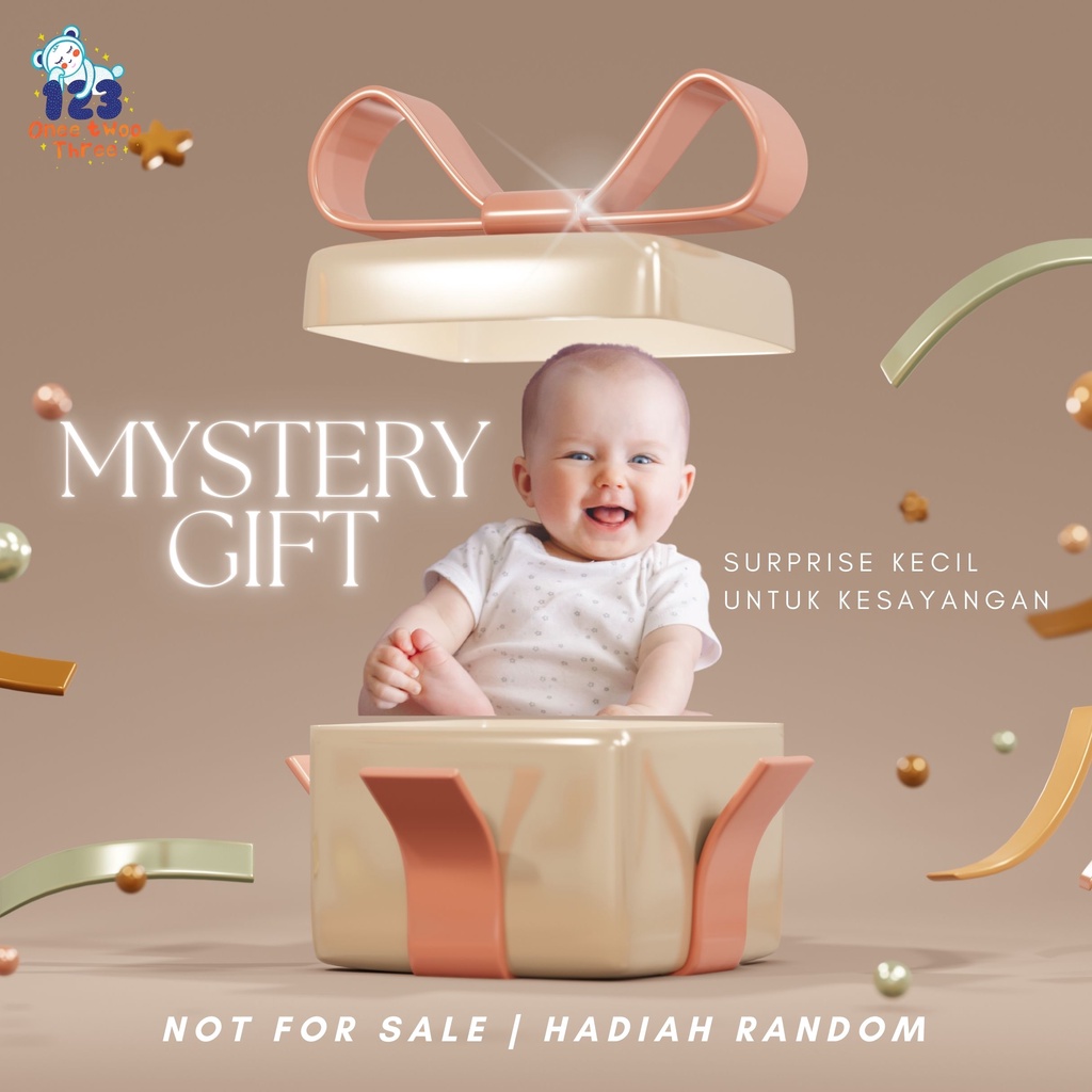 FREE GIFT - RANDOM - Hadiah Kejutan Mystery Gift untuk Si Kecil Kesayangan 123 BabyShop MANADO
