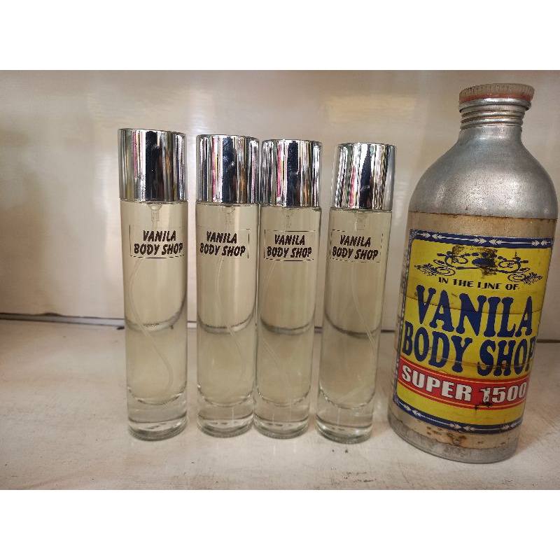 PARFUM REFILL 50ML AROMA VANILL4 BODY SHOP KUALITAS PREMIUM AWET DAN TAHAN LAMA