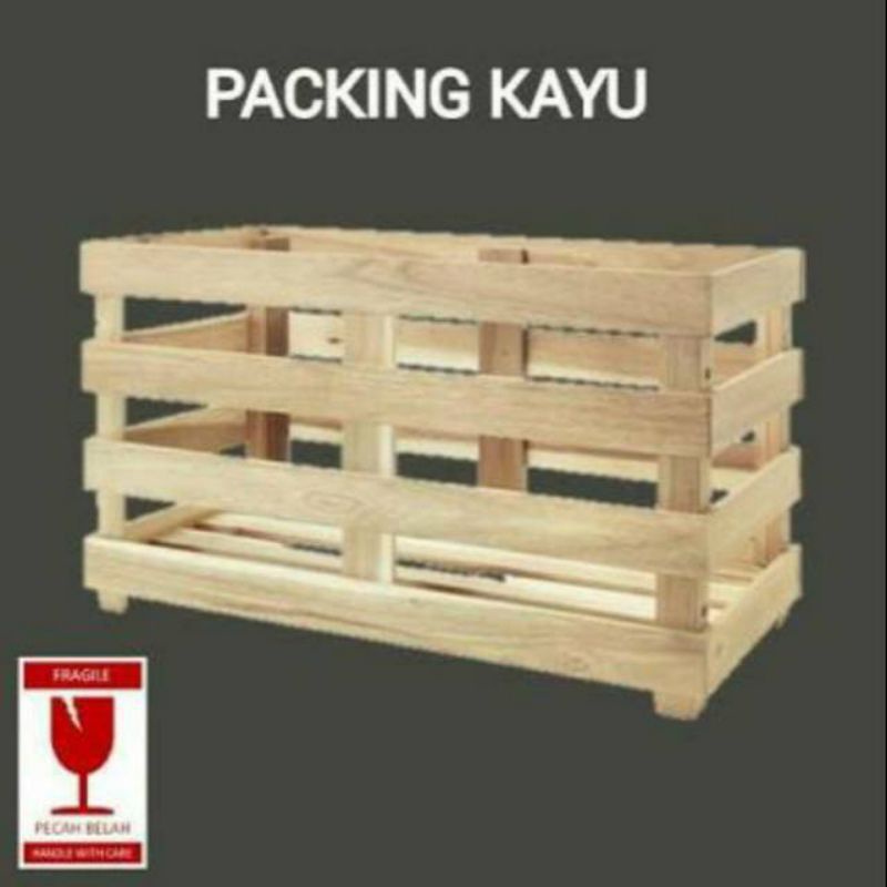 Tambahan packing kayu untuk tanaman