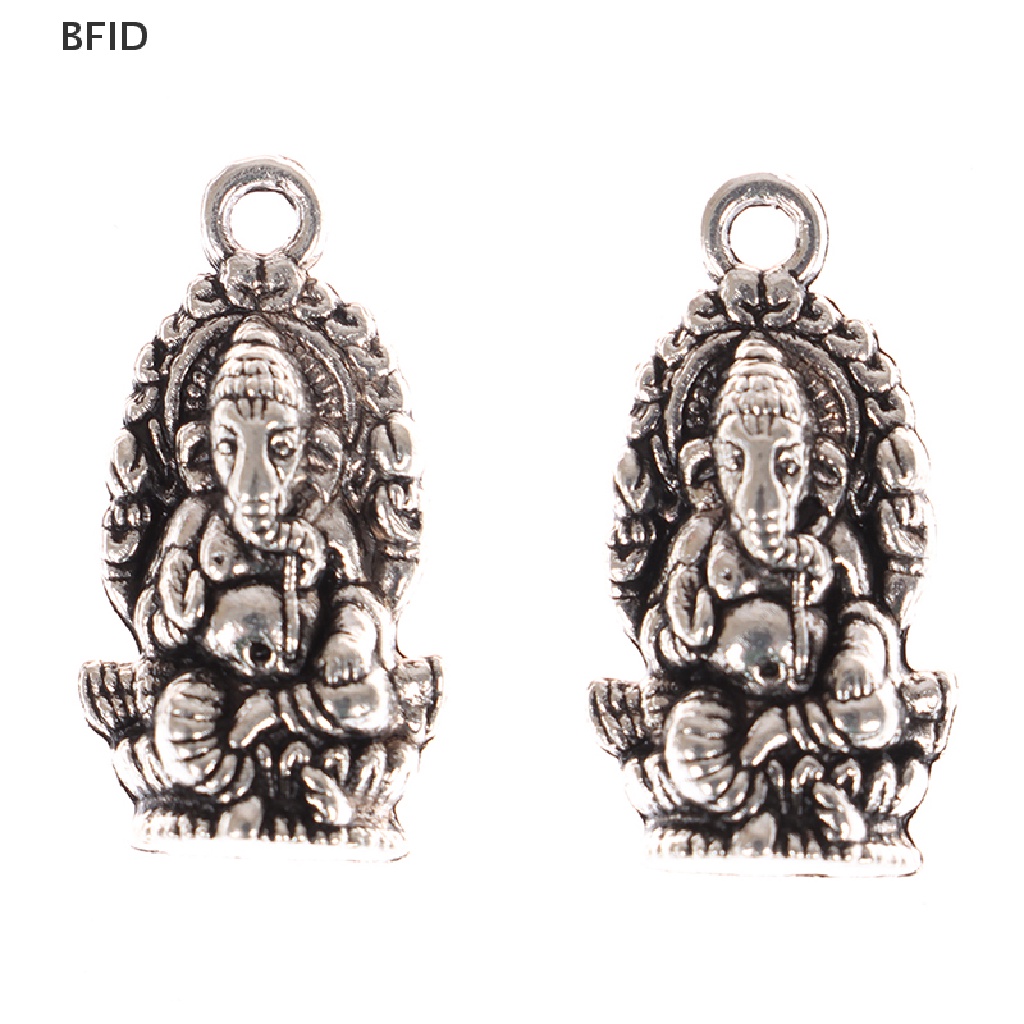 [BFID] 10pcs Thailand Ganesha Ch Antik Alloy Buddha Ch Diy Perhiasan Liontin [ID]